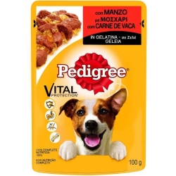 Vital Protection beef in jelly - wet dog food - 100g bag