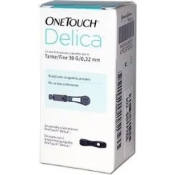 25 OneTouch Delica Lancets Sterile