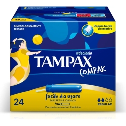 Tampons with applicator - Regular - pack of 24