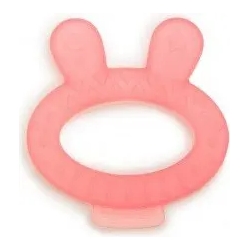 Rabbit shaped teether 4m+ assorted colors