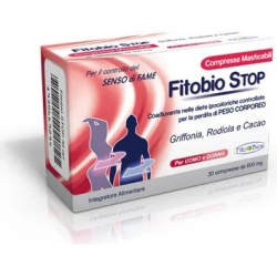 Weight Loss Supplement Fitobio Stop 30 Chewable Tablets