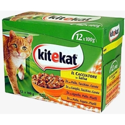 The Hunter - wet cat food - multipack of 12 bags x 100 g