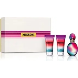 cofanetto missoni donna - eau de parfum 50 ml + body lotion 50 ml + shower gel 50 ml