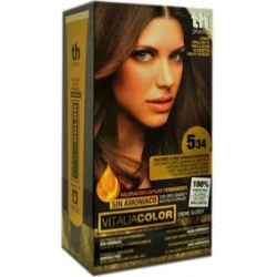 hair dye without ammonia n.5-34 light golden copper brown