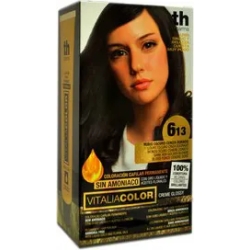 hair dye without ammonia n.6-13 dark golden ash blonde