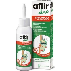 aftir duo - double action head lice shampoo 100 ml