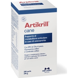 Artikrill against irritation and chondroprotection for dogs - 200 pearls