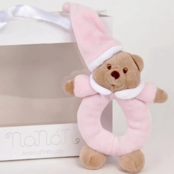 Puccio pink rattle