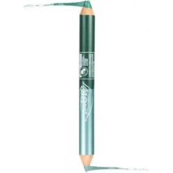 PURO BIO Purobio duo eye pencil night kajal teal + emerald green eyeshadow