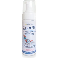 candifit intimate mousse with tea tree oil, helichrysum and chamomile - bottle 100 ml