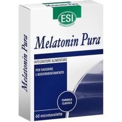 pure melatonin - dietary supplement - 60 micro tablets