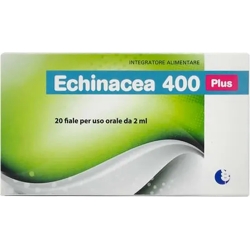 echinacea 400 plus - immune defence system supplement- 20 vials x 2 ml