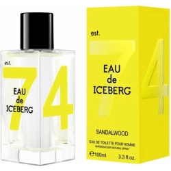 eau de iceberg sandalwood - eau de toilette for men spray 100 ml