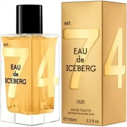 eau de iceberg oud - eau de toilette for men spray 100 ml
