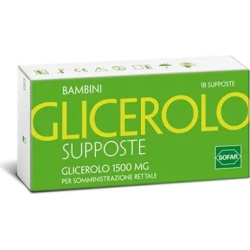 glycerol children 1500 mg 18 suppositories