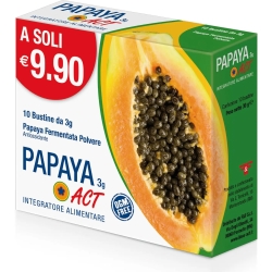 papaya act 3 g - antioxidant dietary supplement 10 bags