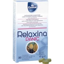 Relaxina panic 20 chewable tablets - relaxing supplement