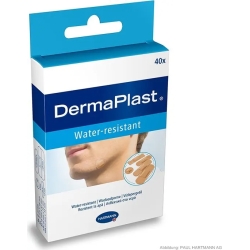 dermaplast water-resistant 40 strip patches in 5 assorted sizes