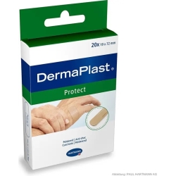 dermaplast protect 20 patch strips 19x72 mm