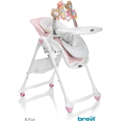 baby high chair b fun color pink