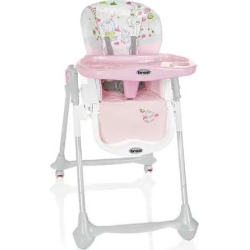 baby high chair convivio plouf pink