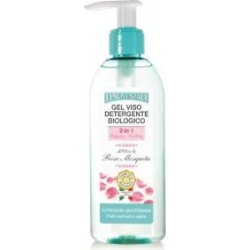 2in1 organic cleansing face gel with musk rose oil - 150 ml