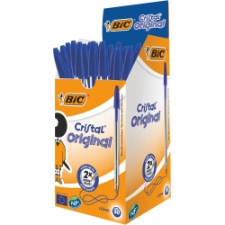 Cristal Original Ballpoint Pens Blue 50 Box