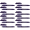 pilot ballpoint pen frixionball 0.7 mm blue - pack of 12 pcs