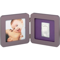 Print Frame Rounded (Taupe & Lime/Plum)