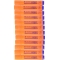 video highlighter orange -  pack of 12 highlighters