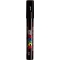 uniposca medium point 5 m - black - pack of 12 markers