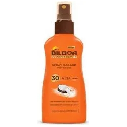 coconut beauty spray solare no gas spf protezione 30 alta 200 milliliters (1000059214)