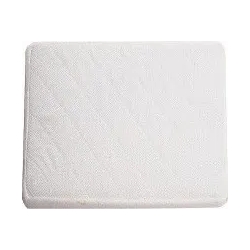 Anti-suffocation safety pillow and pillow cover for cot