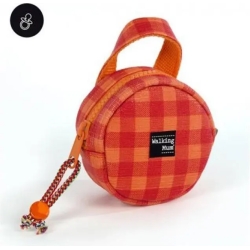 pacifier case happy fluor orange