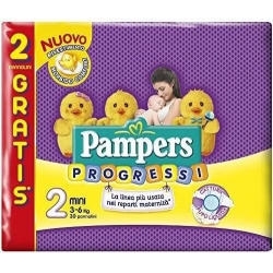 Sensitive progress mini (3-6 kg) 30 nappies