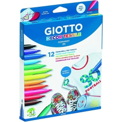 decor textile fabric markers 12 assorted colours