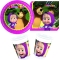 paper napkins for parties Masha and the bear 33x33 cm 20 pcs