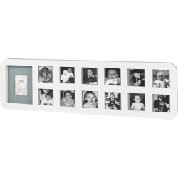 First Years Print Frame White & Gray