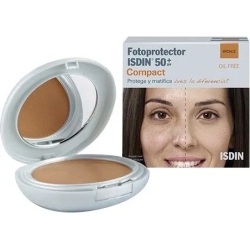 Fotoprotector Compact Protezione Solare Viso SPF 50+ Bronce