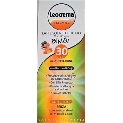 delicate baby milk solar spf30 high protection face and body