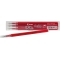 Frixion erasable gel ink - refill pack of 3 red - 0.7 mm