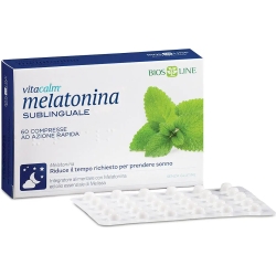 vitacalm - sublingual melatonin 1mg - 60 tablets