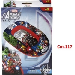Boat-shaped inflatable dinghy Avengers 90cm