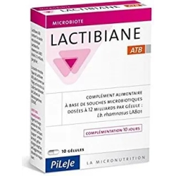 Lactibiane Atb dietary supplement with probiotics 10 capsules