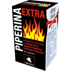Piperina Extra Dima Black - dietary supplement for weight loss - 45 capsules