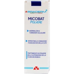 braderm micobat - powder for the treatment of dermatitis 75g