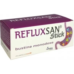 refluxsan stick for gastroesophageal reflux 12 sigle pack dose