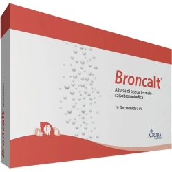 Broncalt Strip for the Treatment of Cold Symptoms - 10 vials of 5 ml