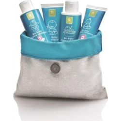 Organic Baby Cosmetics 4 pcs set - Body&Hair +Moisturizing Cream +Nappy Changing Cream +Toothpaste