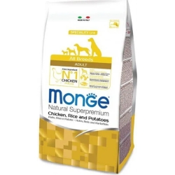 natural superpremium adult all breeds chicken rice&potato dry dog food12kg